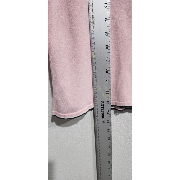 SML Design Women's Shell Cardigan Set size L Silk Pink - Picture 6 of 13